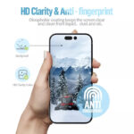 Blueo HD 3D Privacy Tempered Glass Screen Protector for iPhone 17 Pro Max / 16 pro max - Image 6