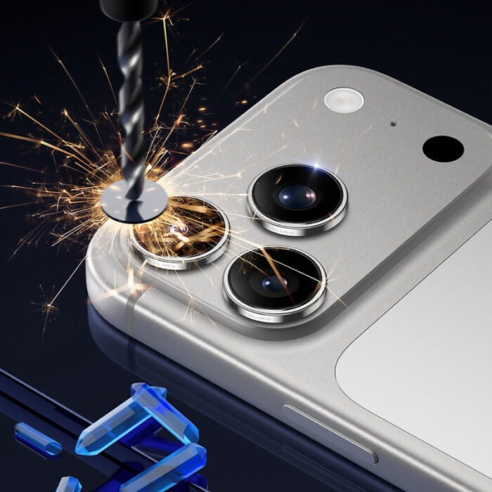 Blueo Sapphire Crystal lens protector for iphone 17 pro / 17 pro Max - Image 3