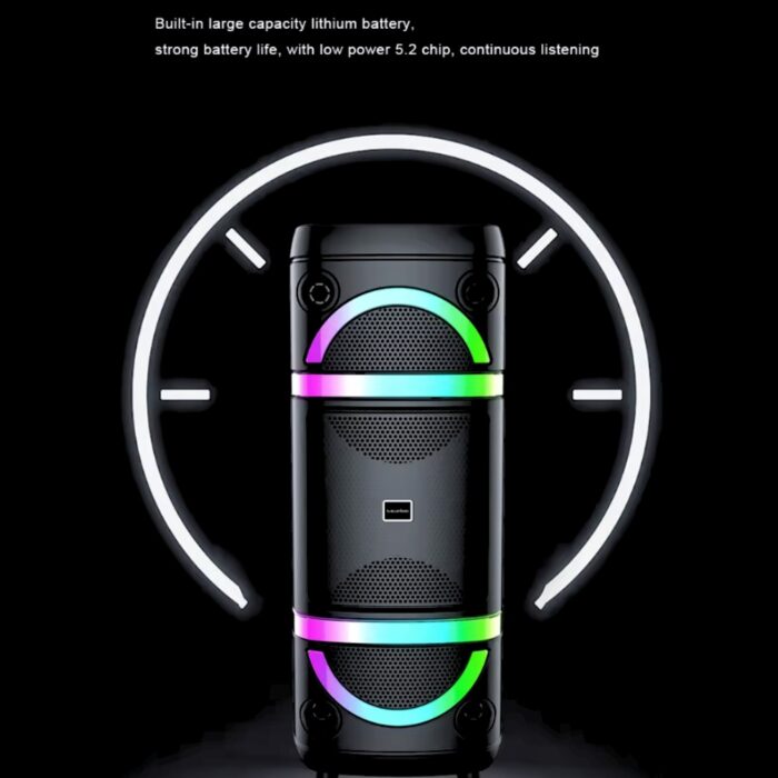 Blueseed Dual 8-inch Led Light Speaker BS-115 - Image 3