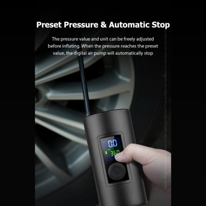 Blulory Portable Rechargeable Air Pump AP01 - Image 3