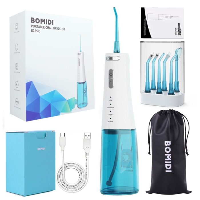 Bomidi D3 PRO Portable Dental Oral Irrigator Cleaner Set - Image 5