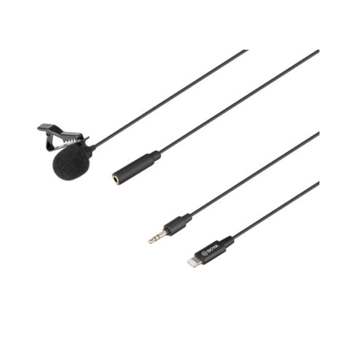 Boya Clip-on Lavalier Microphone for iOS devices BY-M2 - Image 3