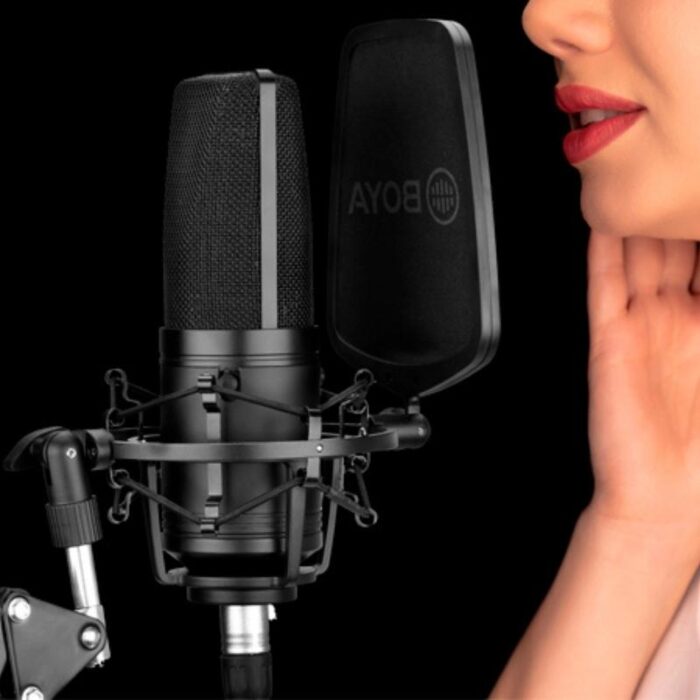 Boya Large Diaphragm Condenser Microphone BY-M1000 - Image 5