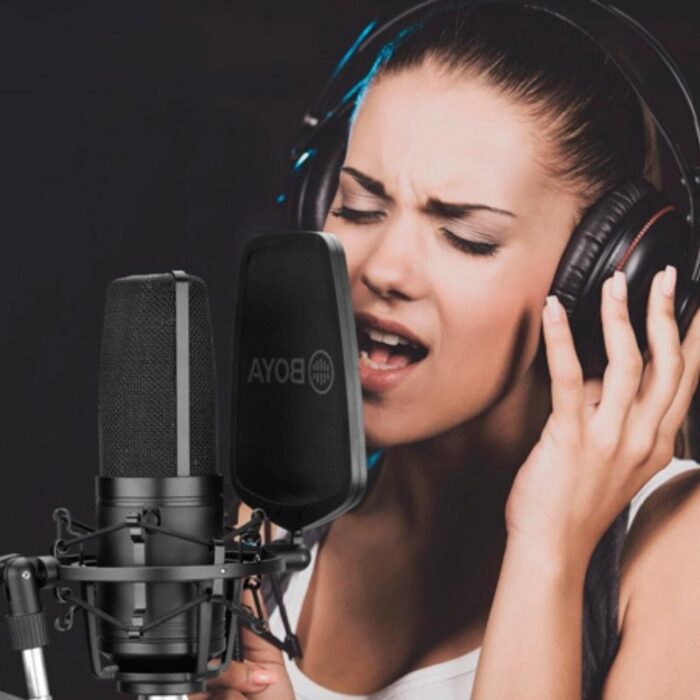 Boya Large Diaphragm Condenser Microphone BY-M1000 - Image 6