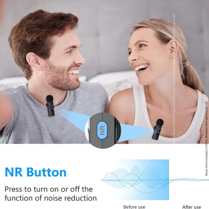 Boya Ultra compact 2.4GHz Wireless Microphone BY-V2 - Image 5