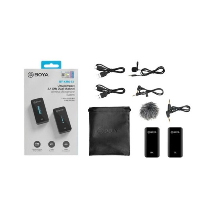Boya Wireless Microphone BY-XM6-S1 - Image 9