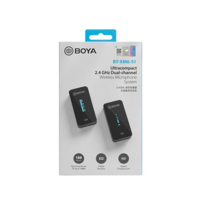 Boya Wireless Microphone BY-XM6-S1 - Image 10