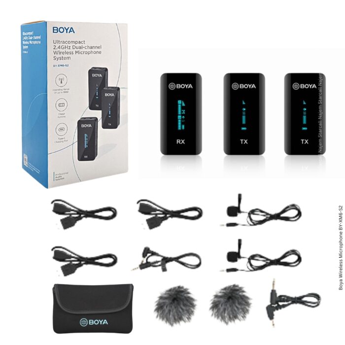Boya Wireless Microphone BY-XM6-S2 - Image 9