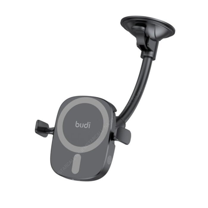 Budi 2 in 1 universal Magnetic Wireless Car Charger Holder - Image 6