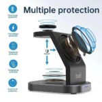 Budi 3 in 1 Magnetic Wireless Charging Stand - Image 2