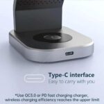 Budi 3 in 1 Magnetic Wireless Charging Stand - Image 4