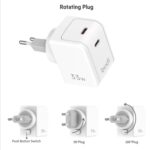 Budi PD 33W Dual USB-C Power Adapter - Image 2