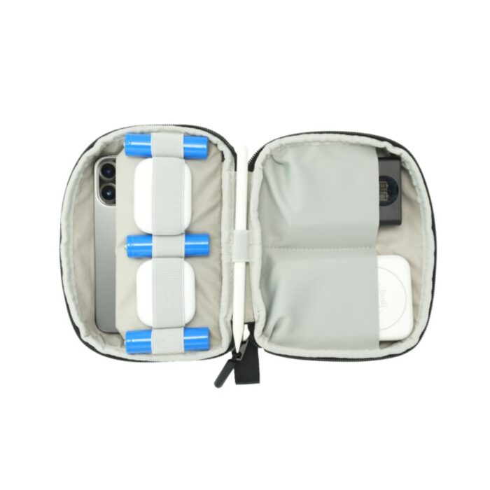 Budi Nylon Accessory Organizer Bag BG1002B - Image 4