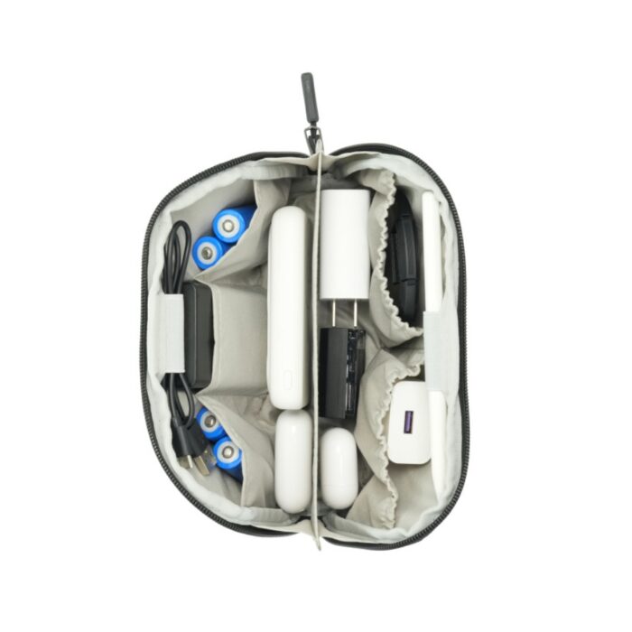 Budi Nylon Accessory Organizer Bag BG1006B - Image 4