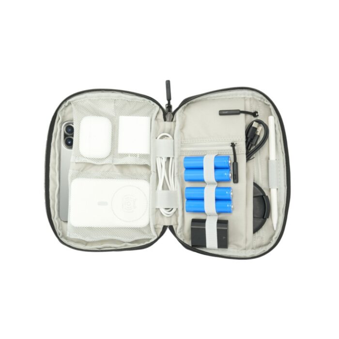 Budi Nylon Accessory Organizer Bag BG1008B - Image 4