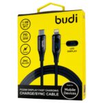 Budi PD 27W USB-C to Lightning Cable 1.5m led display - Image 2