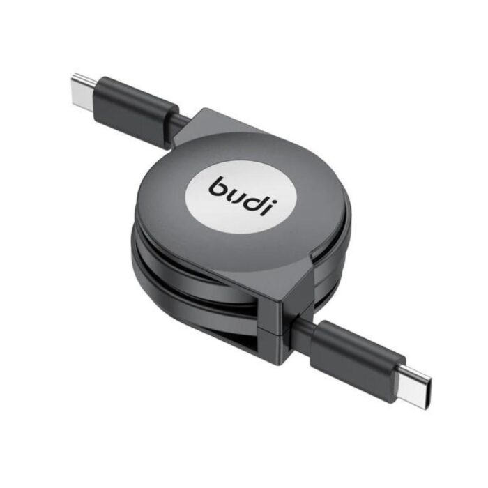 Budi Retractable USB-C to USB-C Cable PD 65W - Image 2