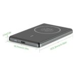 Budi Ultra Thin Magnetic 20W PD Wireless Power Bank - Image 4
