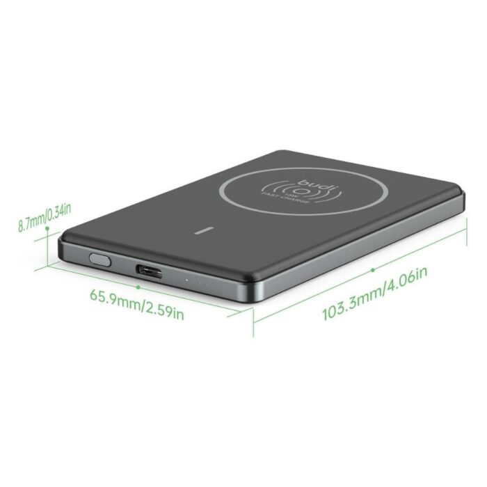 Budi Ultra Thin Magnetic 20W PD Wireless Power Bank - Image 4