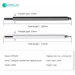 COTEetCI Triangle Double Capactior Pen - White - Image 5