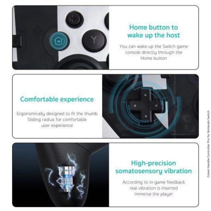 Coteci Handle Controller Pro for Nintendo Switch - Image 3
