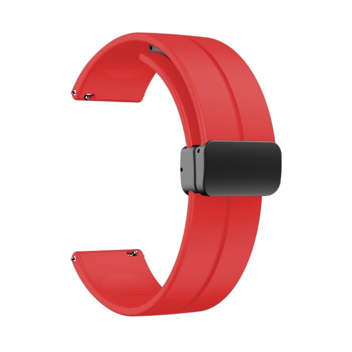 D-Buckle Soft Silicone Sport Watch Band 20mm for Men Women - Image 12