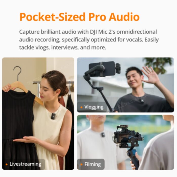 DJI Mic 2 All in one Wireless Microphone - Image 6
