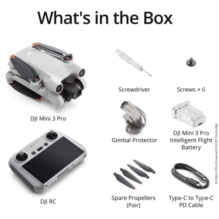 DJI Mini 3 Pro Drone with DJI RC Controller - Image 9