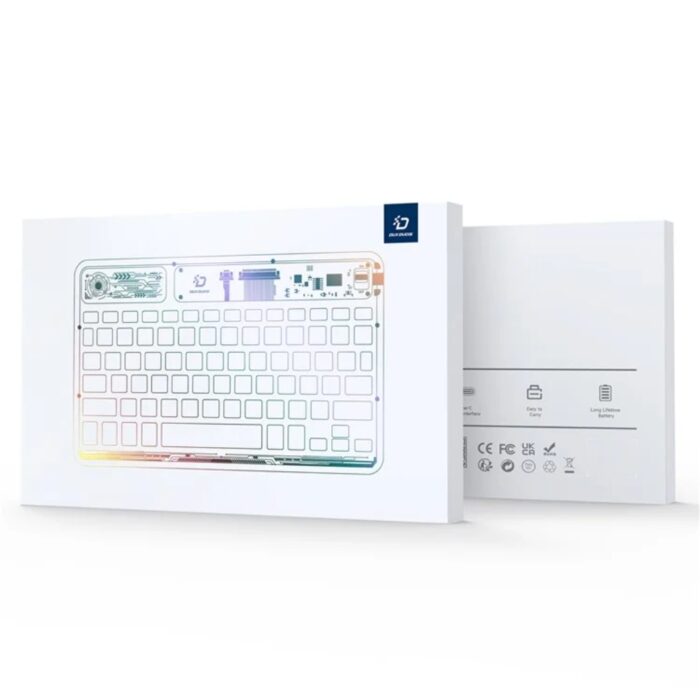 Dux Ducis CK Series Crystal Transparent Wireless Keyboard - Image 10