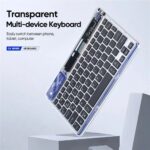 Dux Ducis CK Series Crystal Transparent Wireless Keyboard - Image 2