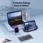 Dux Ducis CK Series Crystal Transparent Wireless Keyboard - Image 6