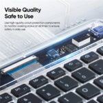 Dux Ducis CK Series Crystal Transparent Wireless Keyboard - Image 7