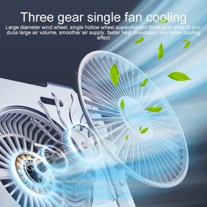 Desktop Stand Fan Cooling for Laptop 3 Speed - Image 6