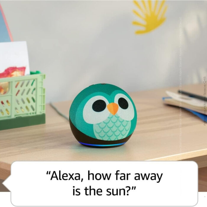 Amazon Echo Dot 5th Gen Kids Owl - Image 3