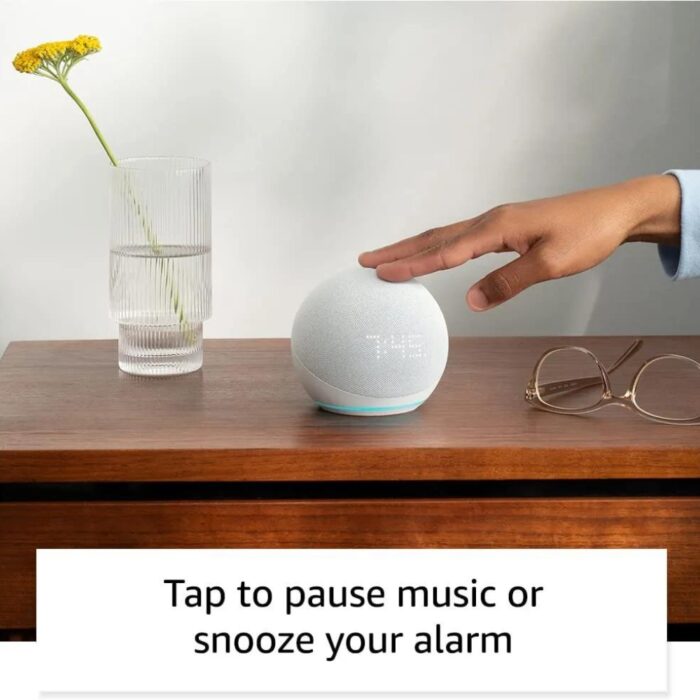 Echo Dot 5th Gen with Clock by Amazon - Image 3