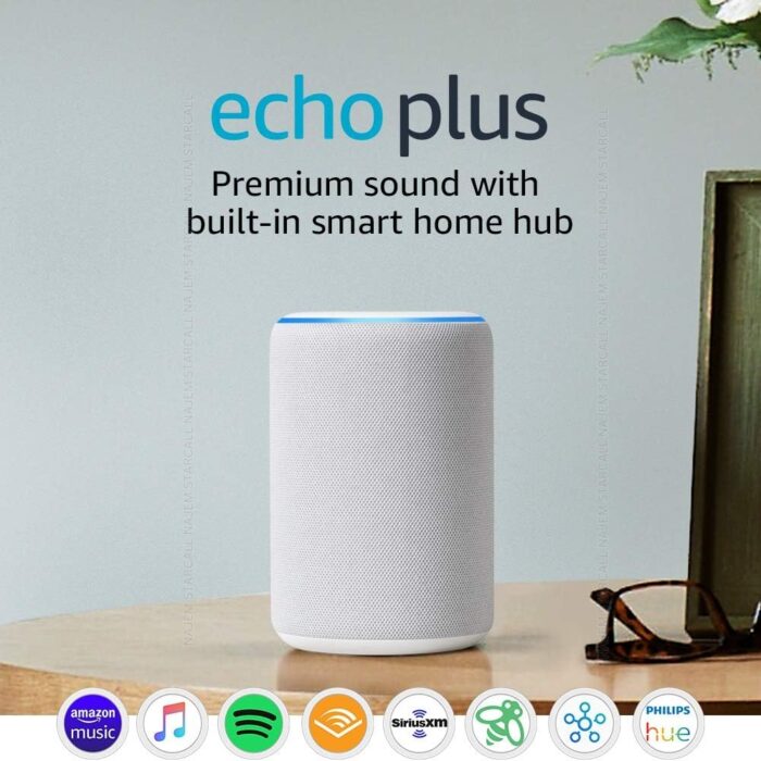 Amazon Echo Plus (2nd Gen) - Premium sound with built-in smart home hub - Image 2