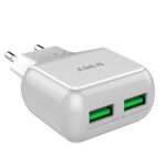 Emy Dual USB Ports Wall Adapter with Lightning Cable - Image 2