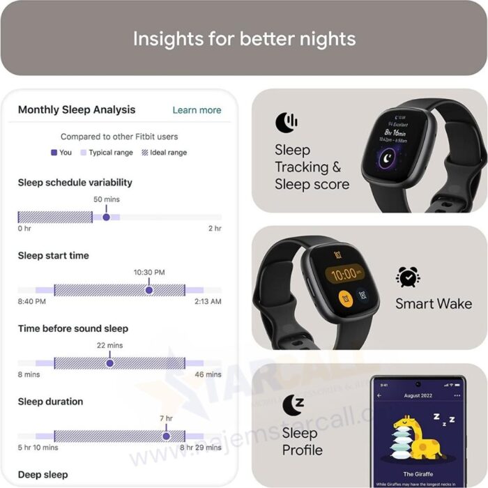 Fitbit Versa 4 Fitness Smartwatch - Image 6