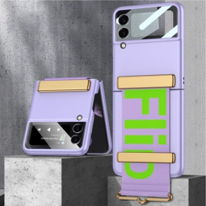 Z Flip 3 Flip Case with Wristband - Image 7