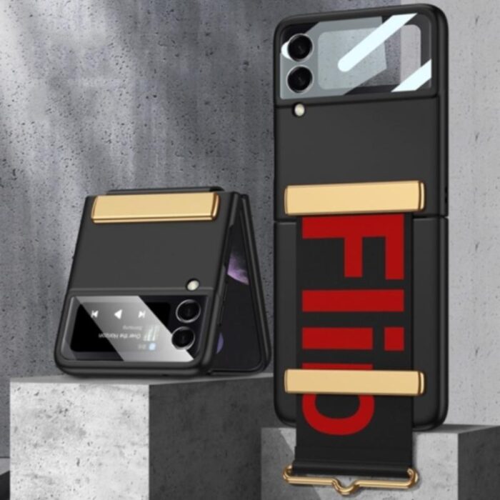 Z Flip 3 Flip Case with Wristband - Image 6