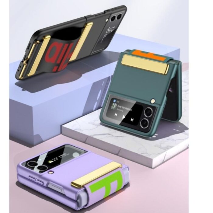 Z Flip 3 Flip Case with Wristband - Image 4