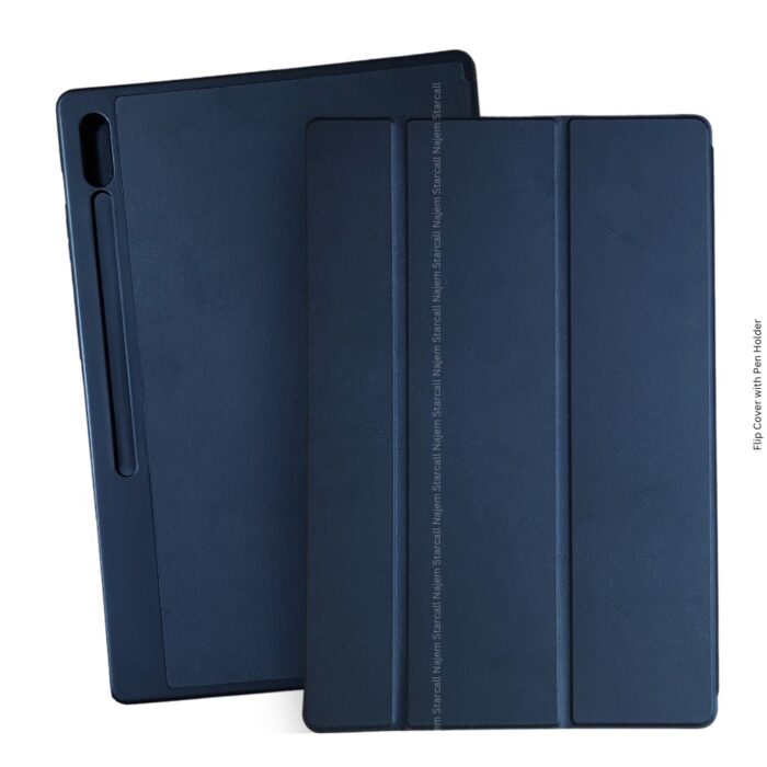 Flip Cover for Samsung Tab S8 Series with Pen Holder - Image 3