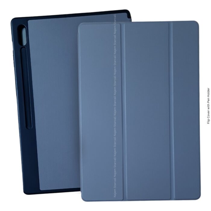 Flip Cover for Samsung Tab S8 Series with Pen Holder - Image 4