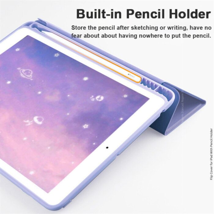 iPad 10 Flip Cover With Pencil Holder - Image 2