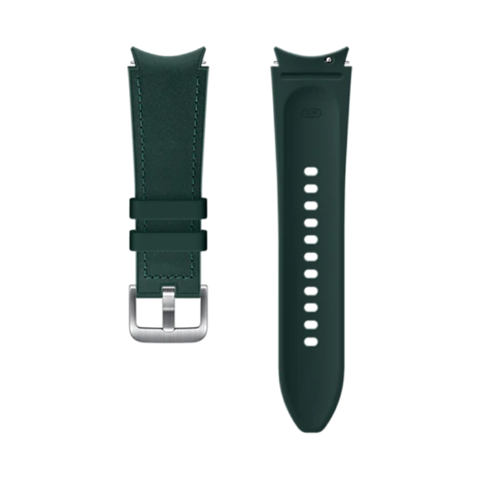 Galaxy Watch Hybrid Leather Band Green (20mm) (S/M) - Image 4