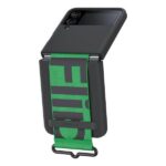Samsung Galaxy Z Flip 4 Silicone Cover with Strap - Image 5