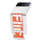 Samsung Galaxy Z Flip 4 Silicone Cover with Strap - Image 3