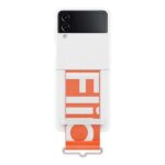 Samsung Galaxy Z Flip 4 Silicone Cover with Strap - Image 2