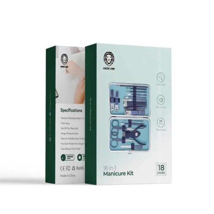 Green Lion 18 in 1 Manicure Kit - Image 5