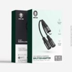 Green Lion 2 In 1 Audio and Charging Splitter Adapter USB Type-C